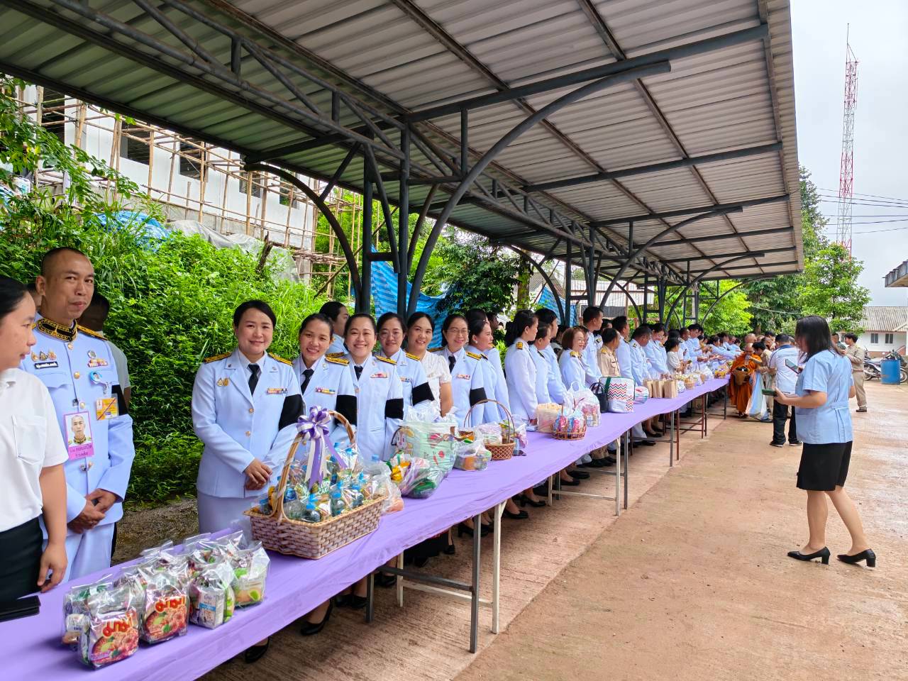 โรงเรียนบ่อเกลือได้เข้าจัดกิจกรรม "เฉลิมพระเกียรติพระบาทสมเด็จพระเจ้าอยู่หัว เนื่องในวันเฉลิมพระชนมพรรษา"